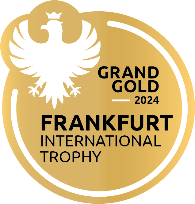 Kategoriesieger: Bester Käse der Welt (Deutschland) Vulkanhof - Eifelwürze mit Naturrinde - Älter als 5 - Diploma Frankfurt International Trophy 538 international eingereichte Proben GRAND GOLD 2024 Medal
